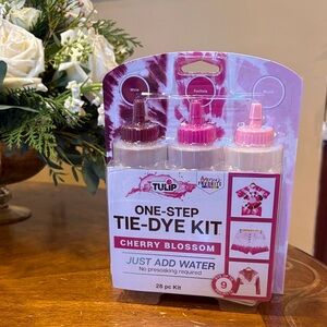 Tulip Cherry Blossom Tie-Dye Kit for Kids - Pink and Red